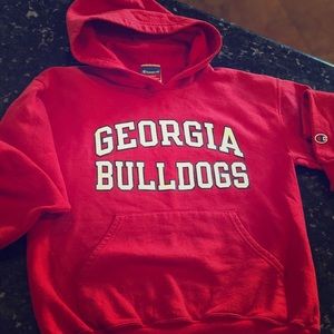 Youth large Georgia Bulldogs  Champion sweatshirt